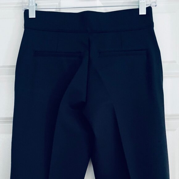 SPANX NAVY BLUE SLIM STRAIGHT LEG PANTS - SIZE SMALL PETITE LENGTH - TAGS ON - Picture 3 of 8